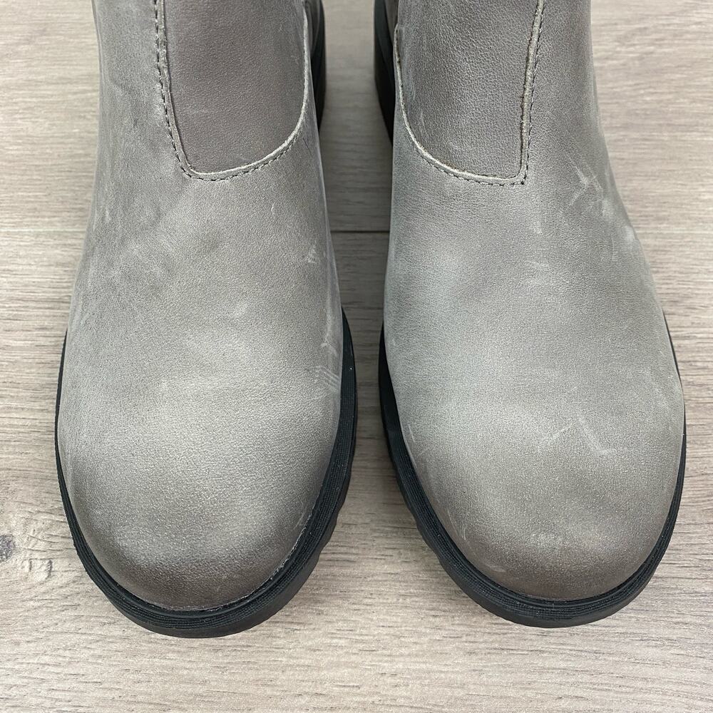 Sorel Gray Emelie II Waterproof Chelsea Boot Sz.9 NWOB - Picture 7 of 14
